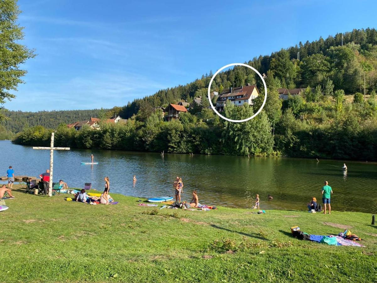 Haus Adler - Komplettes Ferienhaus Am Badesee Erzgrube Eksteriør bilde